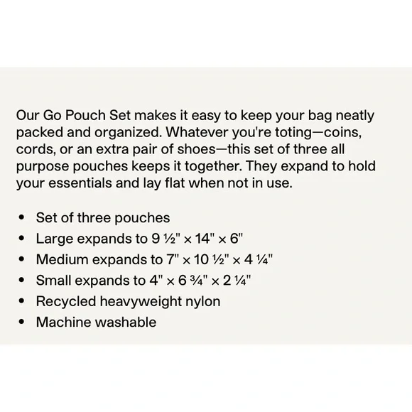 Baggu Go Pouch Set in Hello Kitty Prints - Picture 5 of 5